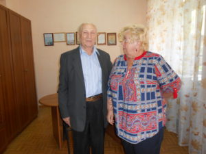 В.У.Кособуцкий и Душкина И.Ю.-директора школы