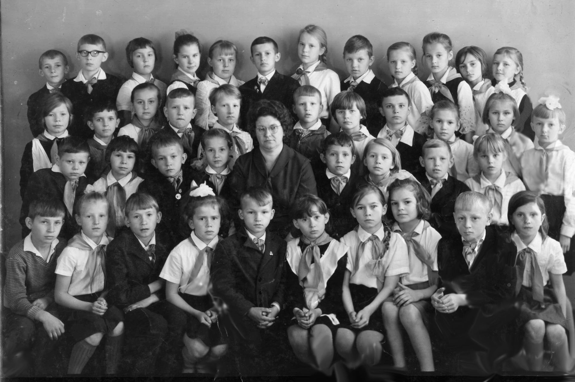 1966-67г 3 кл школа 16 Кемерово