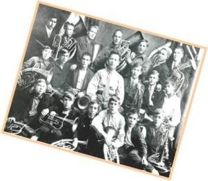 Оркестр клуба шахты "Центральная", 1937г.