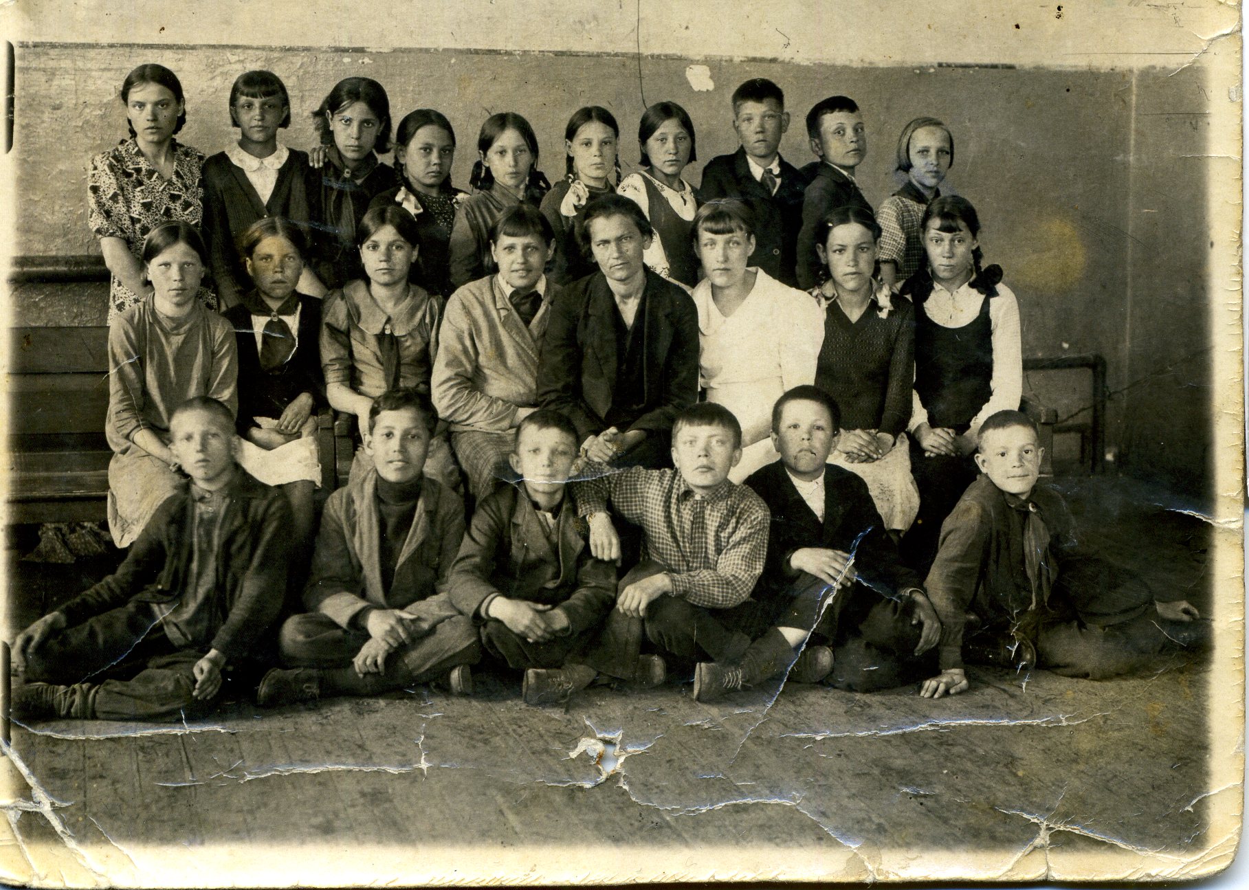 1938-1939 школа 16 Кемерово
