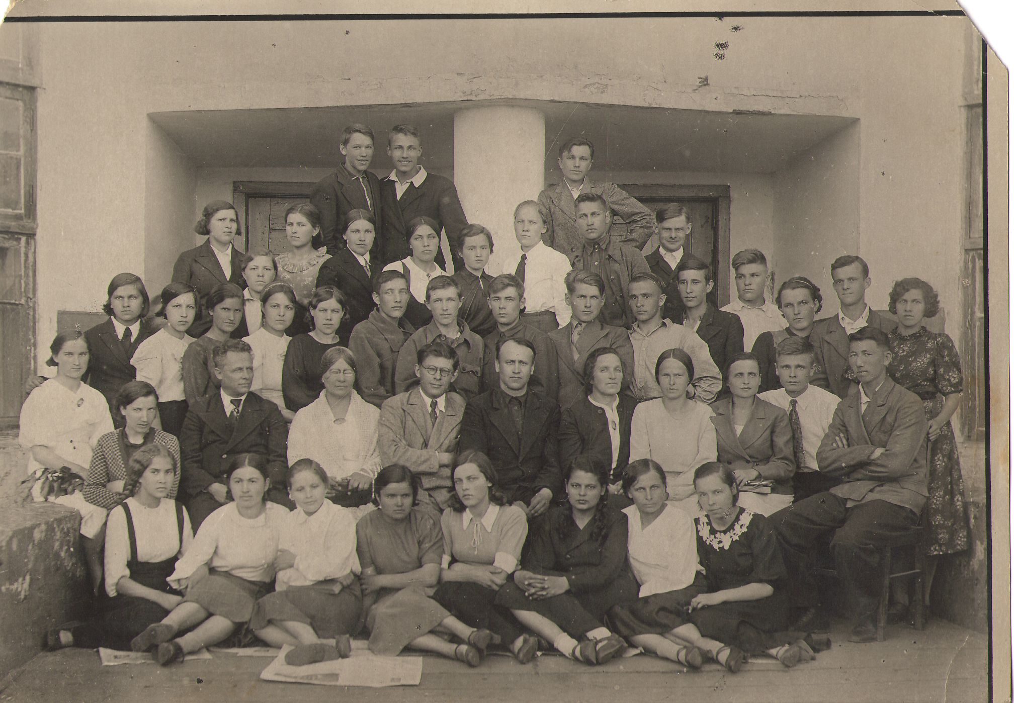 1940 год РУЗАНОВА ГАЛИНА школа 16 Кемерово