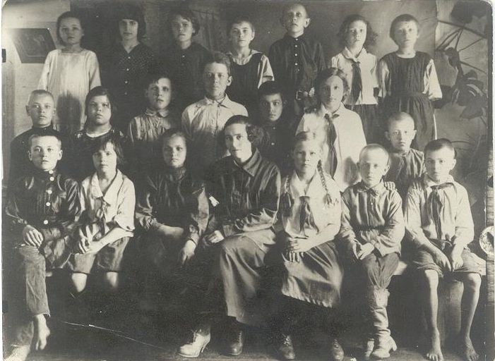 30-е годы школа 16 Кемерово